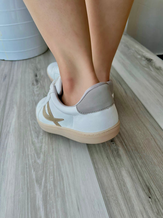 Alejo white gold sneaker 7 - Stela The Shoetique