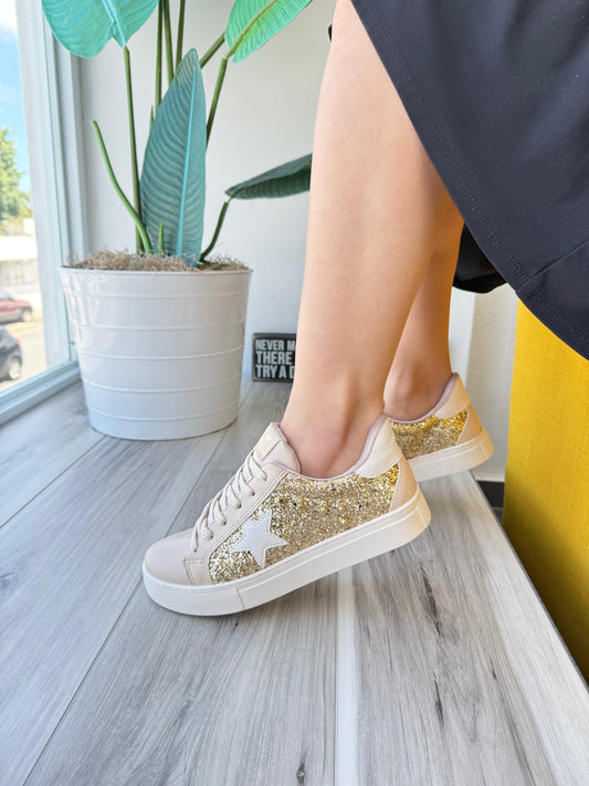 Flora off white sneaker - Stela The Shoetique