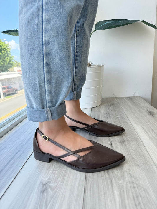 Nalva dark brown - Stela The Shoetique