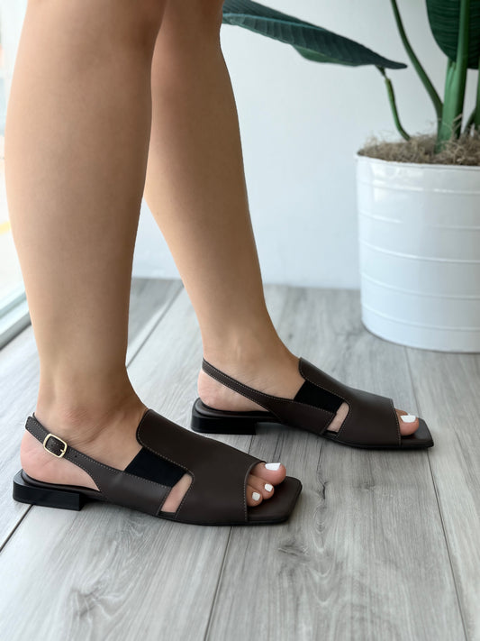 Eliana dark brown 5,7,8 - Stela The Shoetique