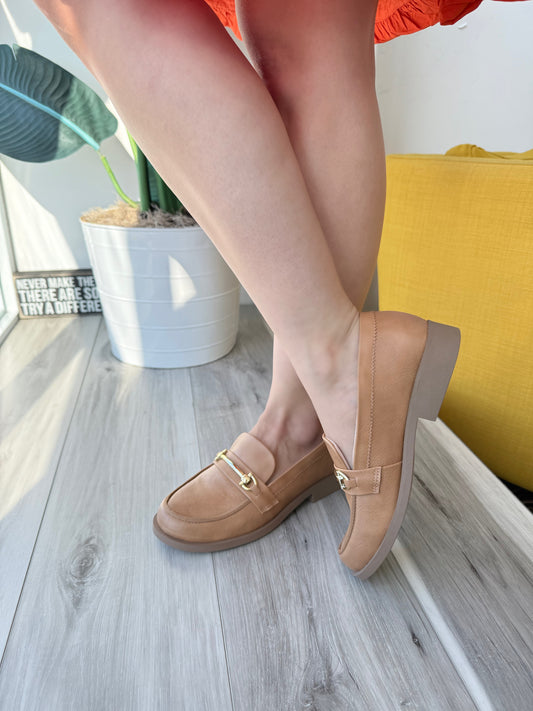 Frenchie caramelo loafer 7 - Stela The Shoetique