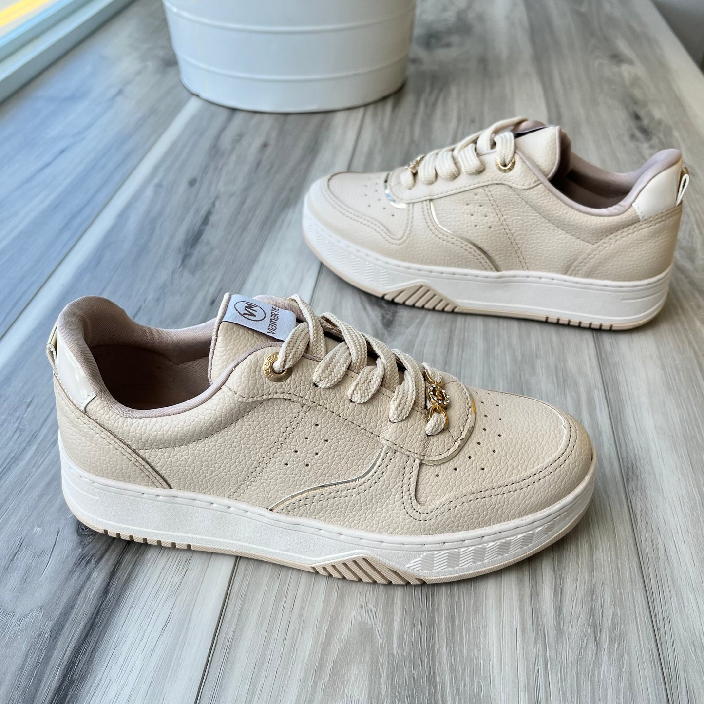 Zary off white sneaker - Stela The Shoetique