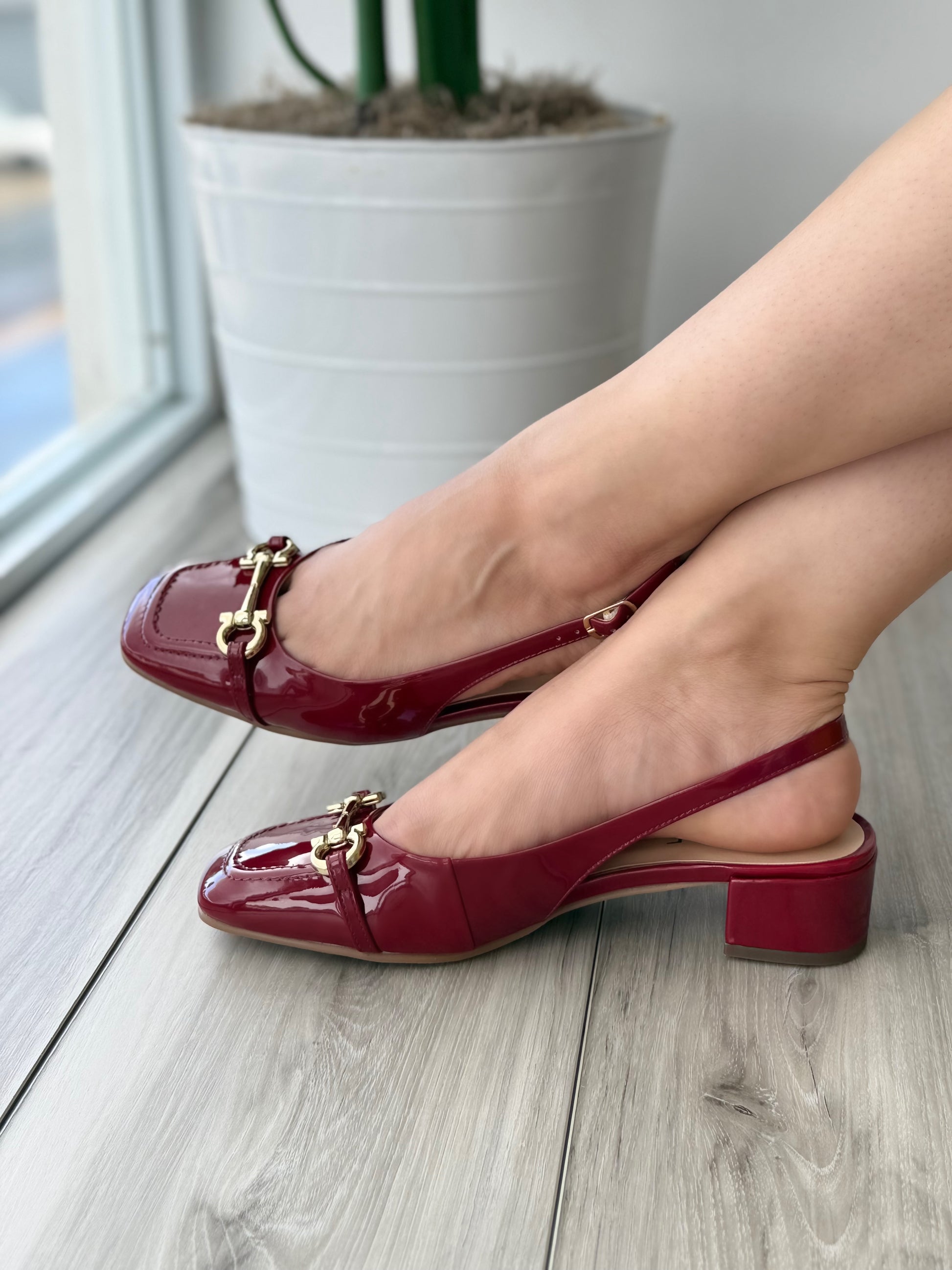 Jasmine red - Stela The Shoetique