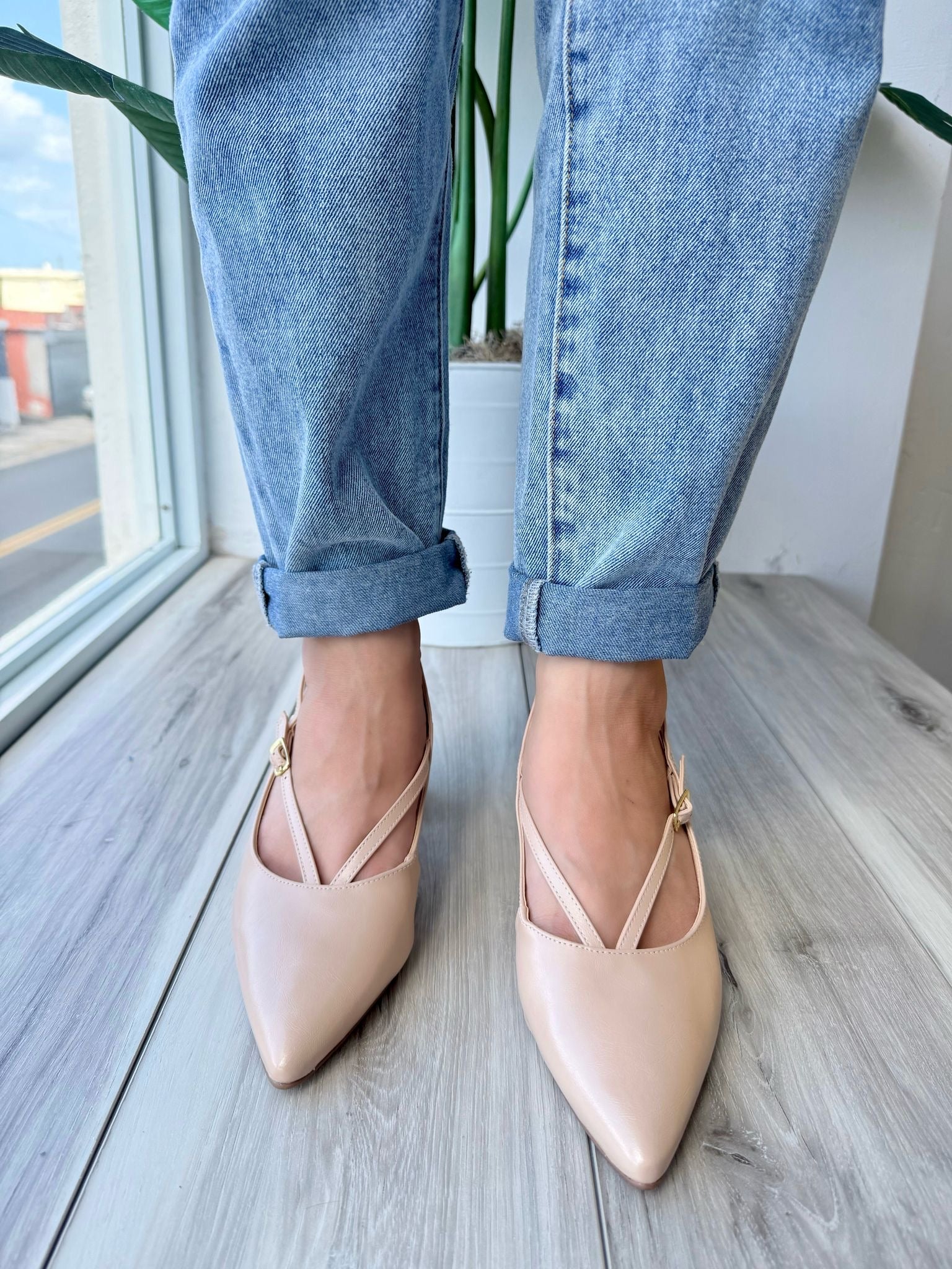 Alberta beige - Stela The Shoetique