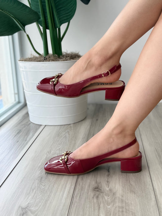 Jasmine red - Stela The Shoetique