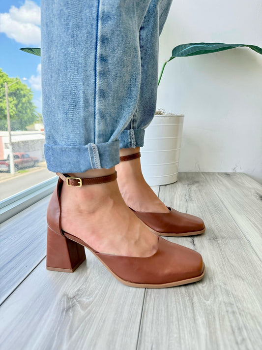Enriquetta camel - Stela The Shoetique