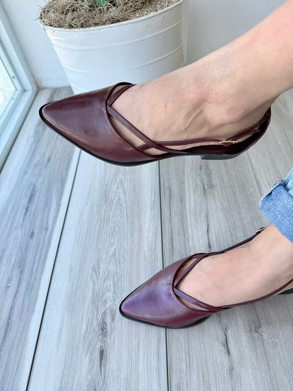 Nalva wine 8,9 - Stela The Shoetique