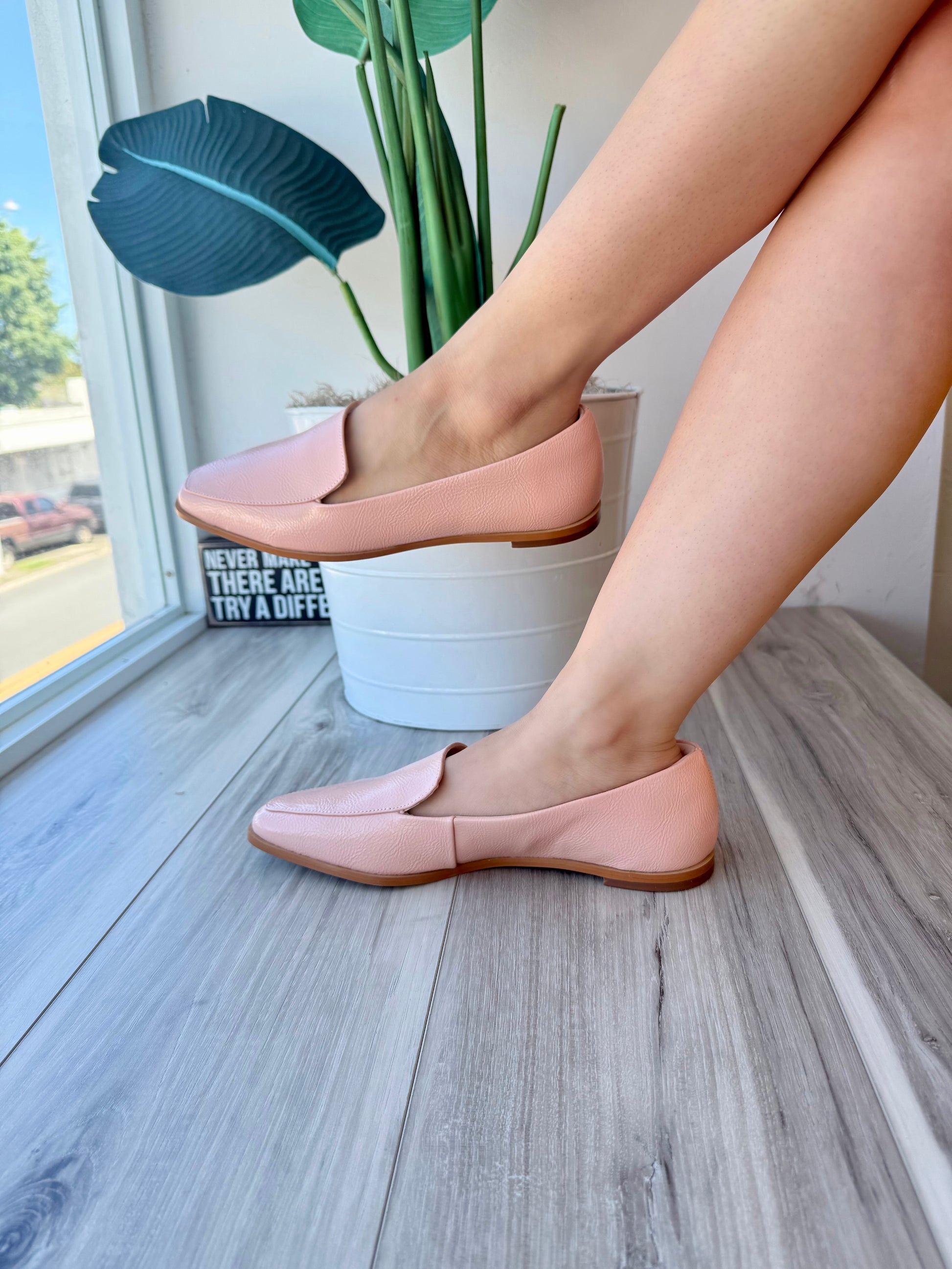 Maggy pink loafer - Stela The Shoetique
