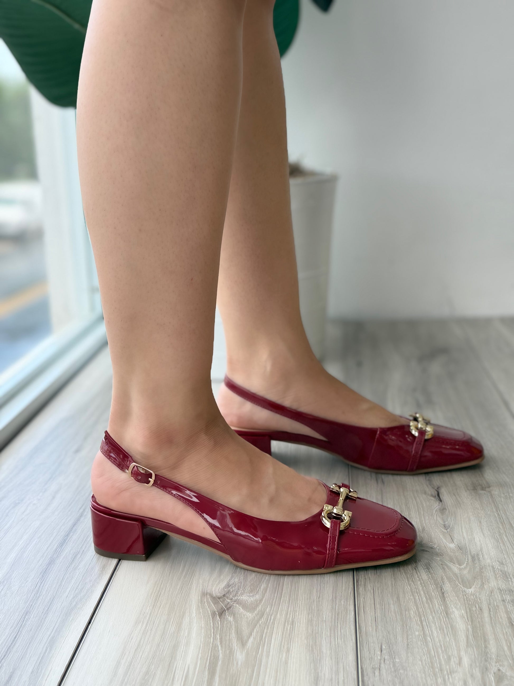 Jasmine red - Stela The Shoetique