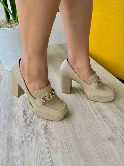 Vera beige - 10,11 - Stela The Shoetique