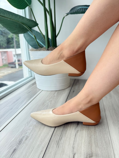 Azura beige/camel - Stela The Shoetique