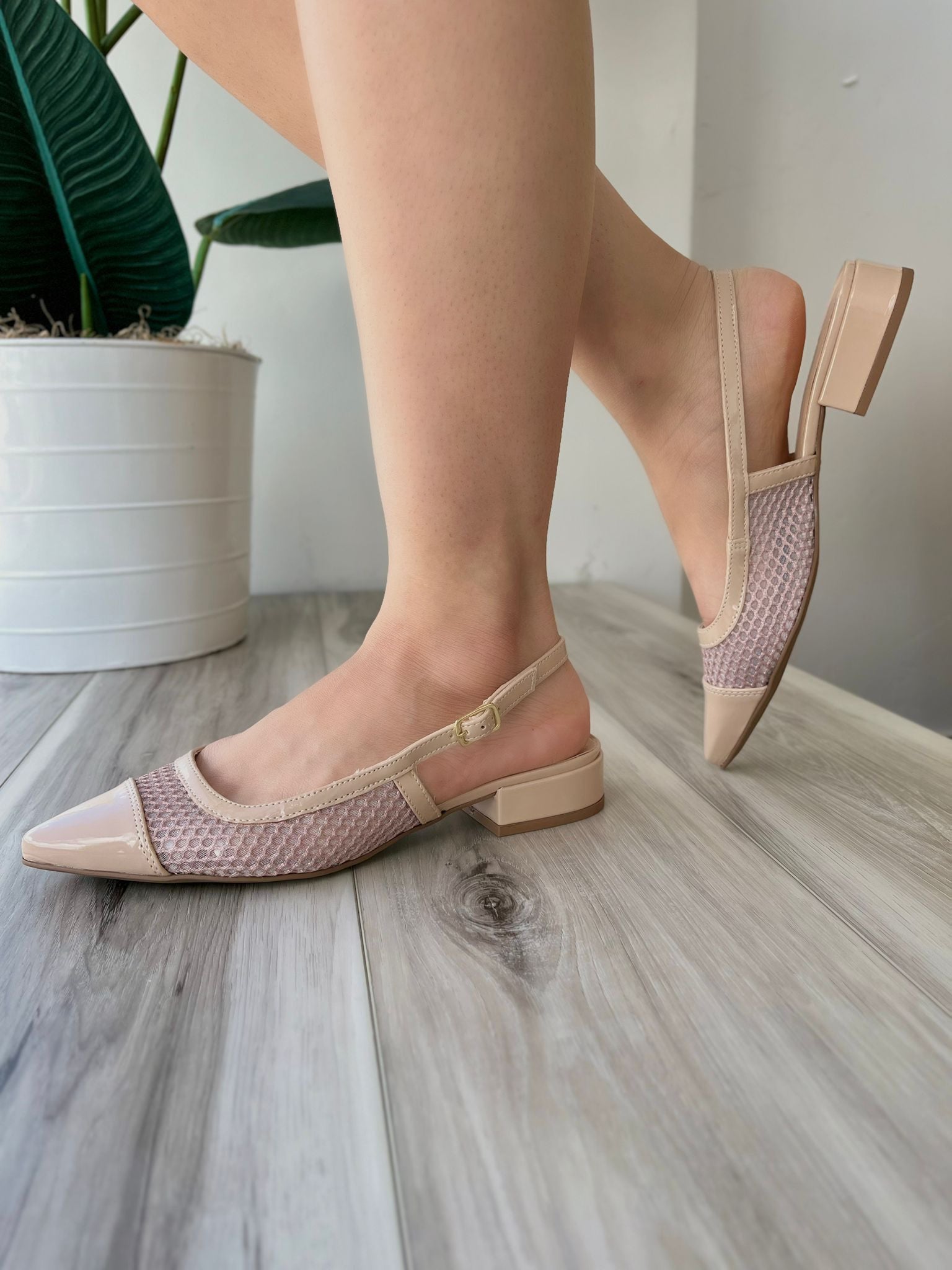 Ary beige slingback 7,8 - Stela The Shoetique