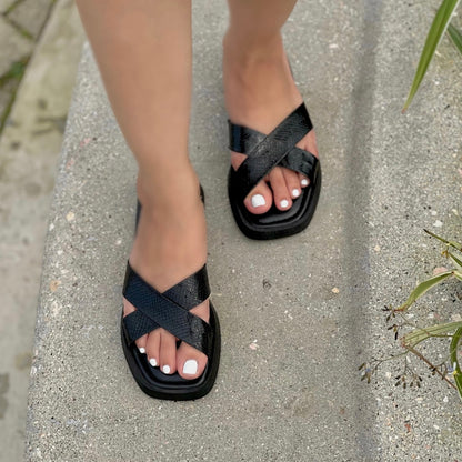 Clara black 5,6,7,8 - Stela The Shoetique