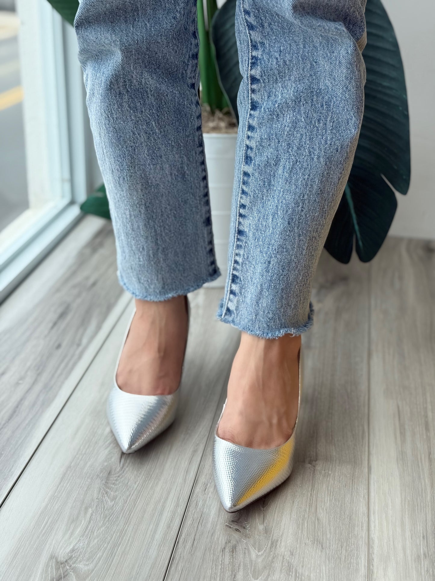 Pauli silver - Stela The Shoetique