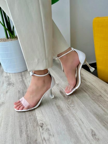 Vero white- 10,11 - Stela The Shoetique