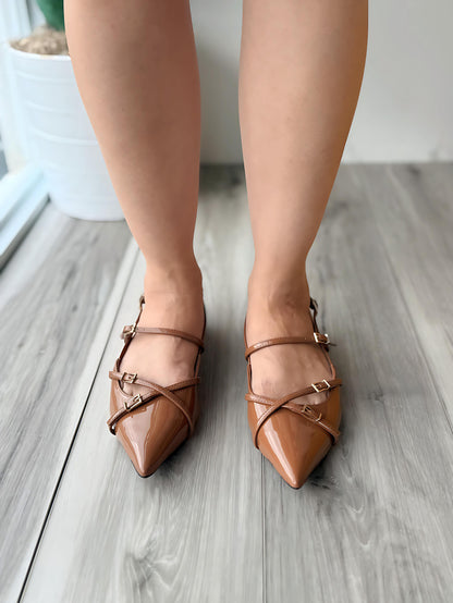 Iris camel - Stela The Shoetique
