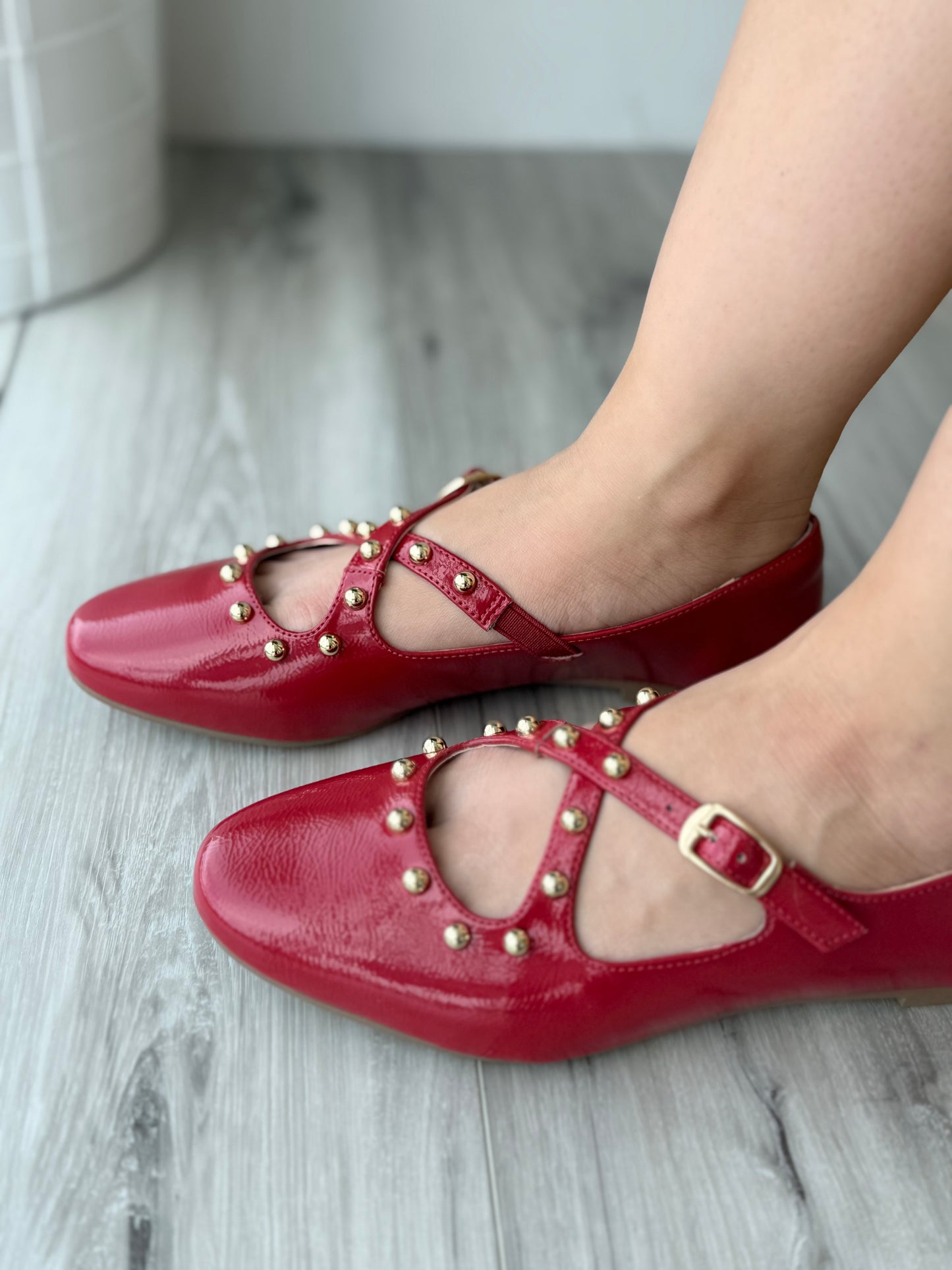 Ottavia red - Stela The Shoetique