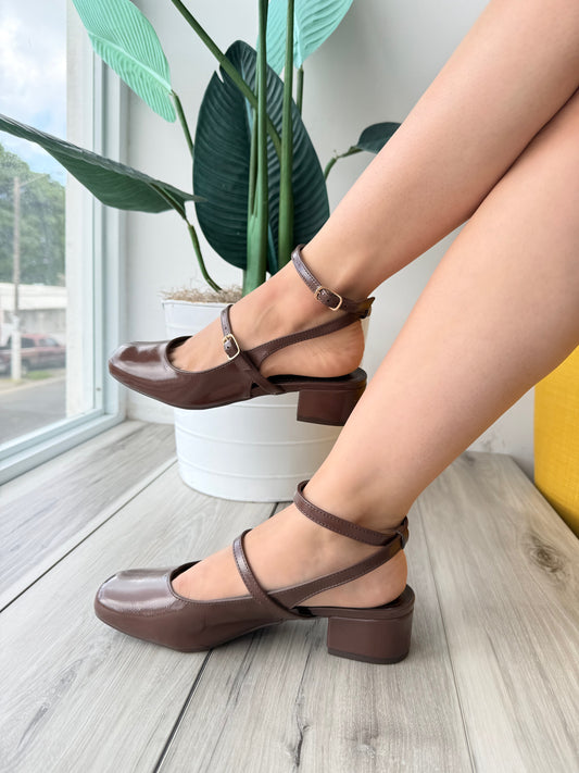 Tokio dark brown - Stela The Shoetique