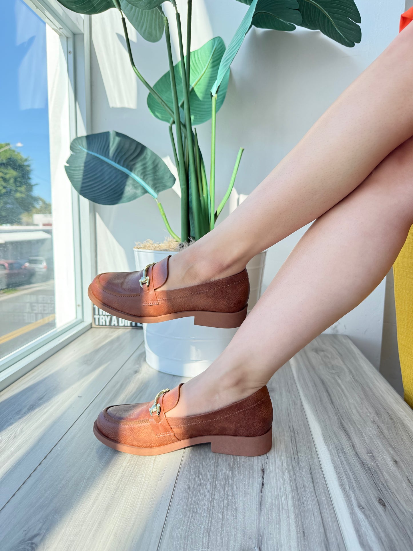 Frenchie brown loafer 7,8 - Stela The Shoetique