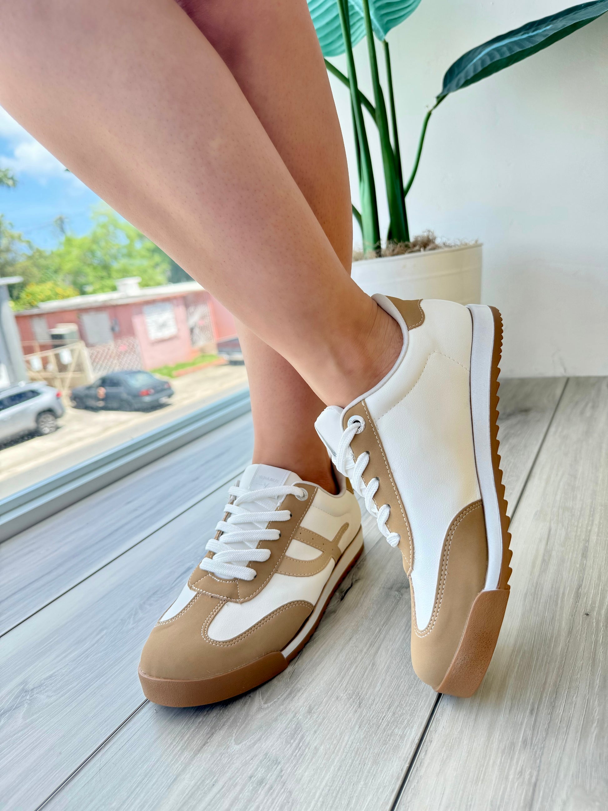Rafa milk/ beige - Stela The Shoetique