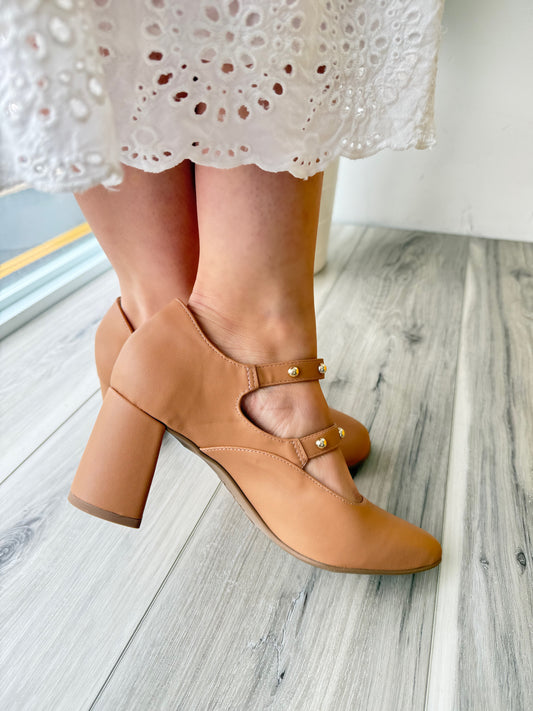 Stella camel heel 8 - Stela The Shoetique