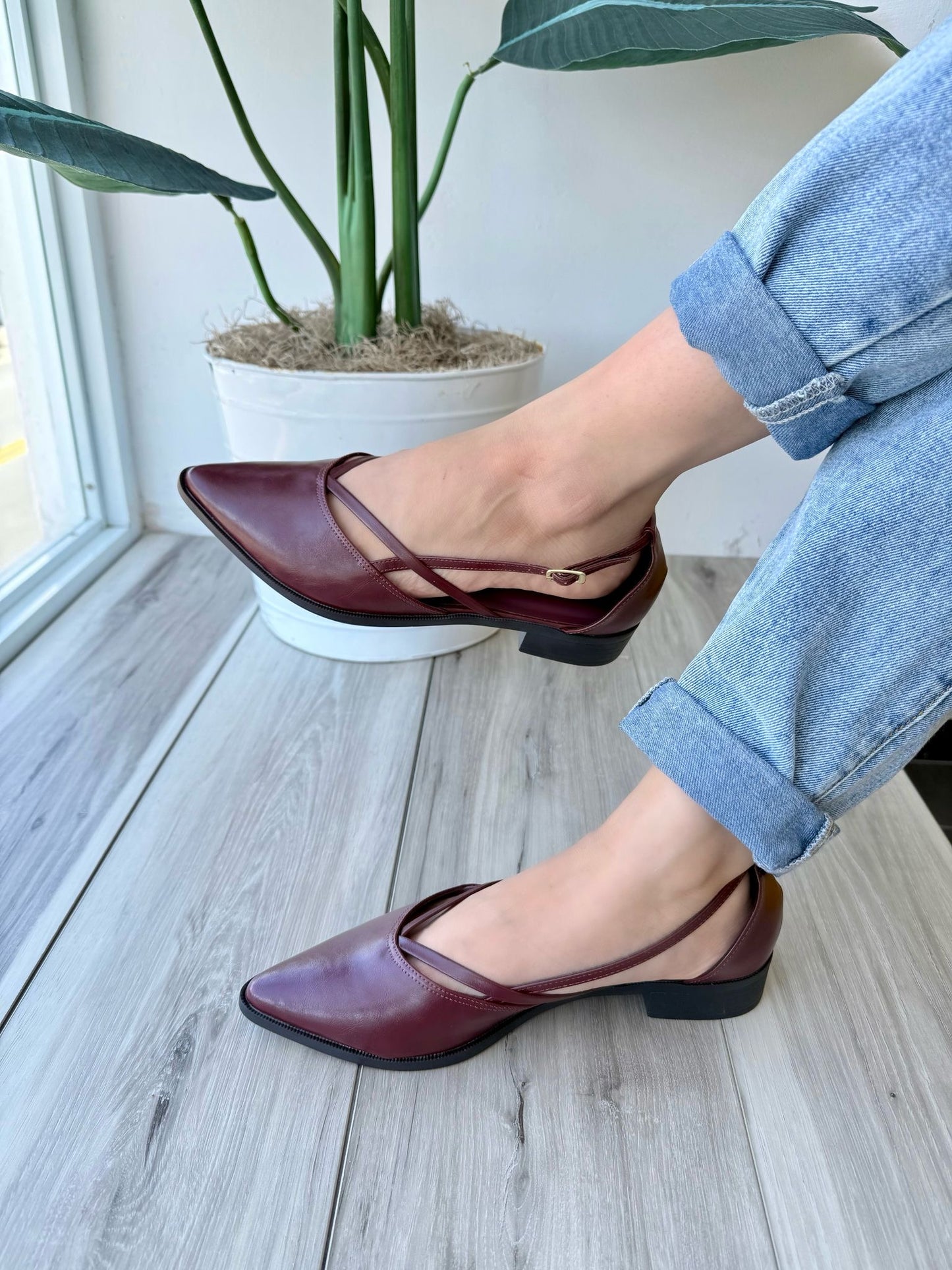 Nalva wine 8,9 - Stela The Shoetique