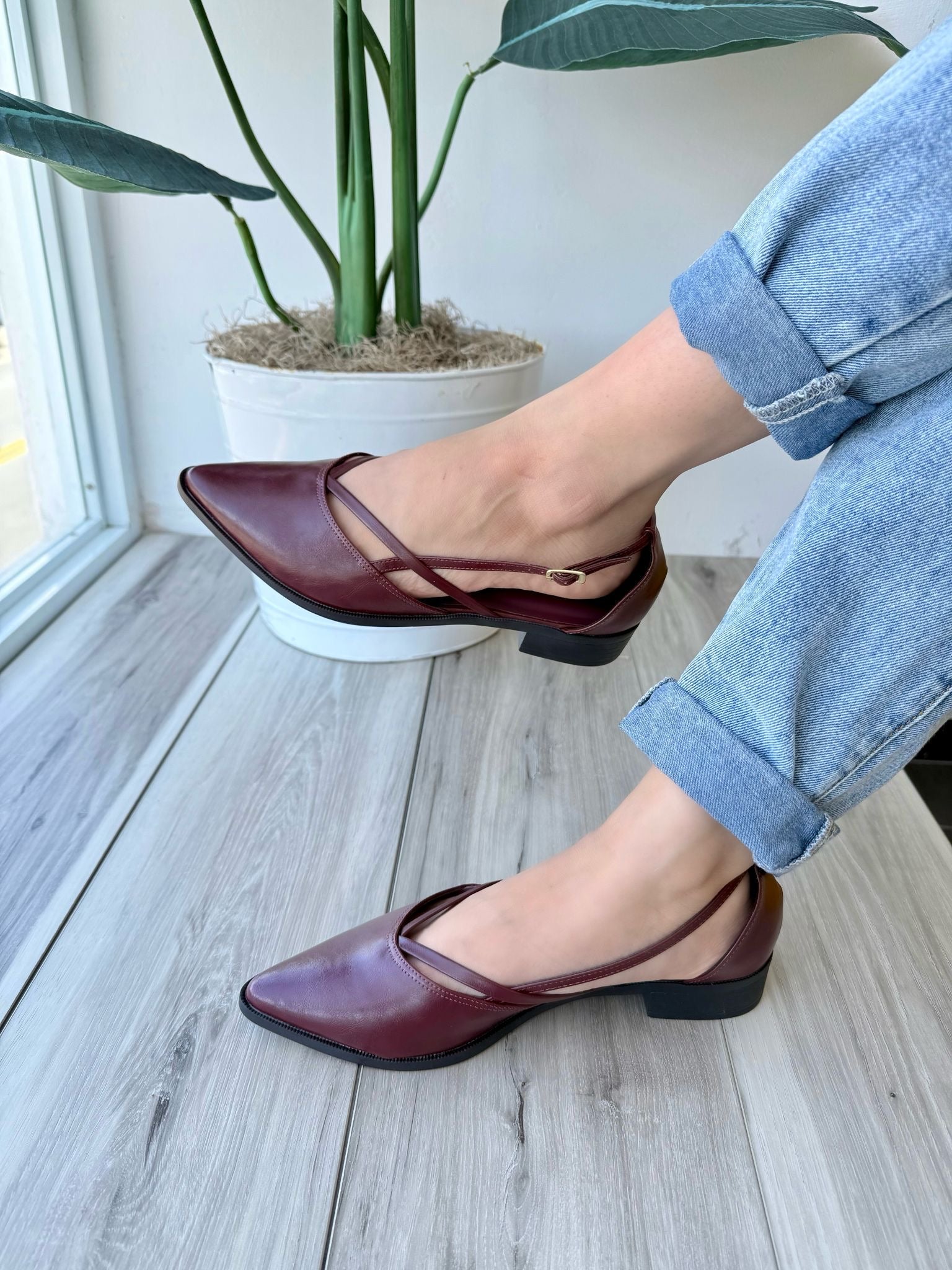 Nalva wine 8,9 - Stela The Shoetique