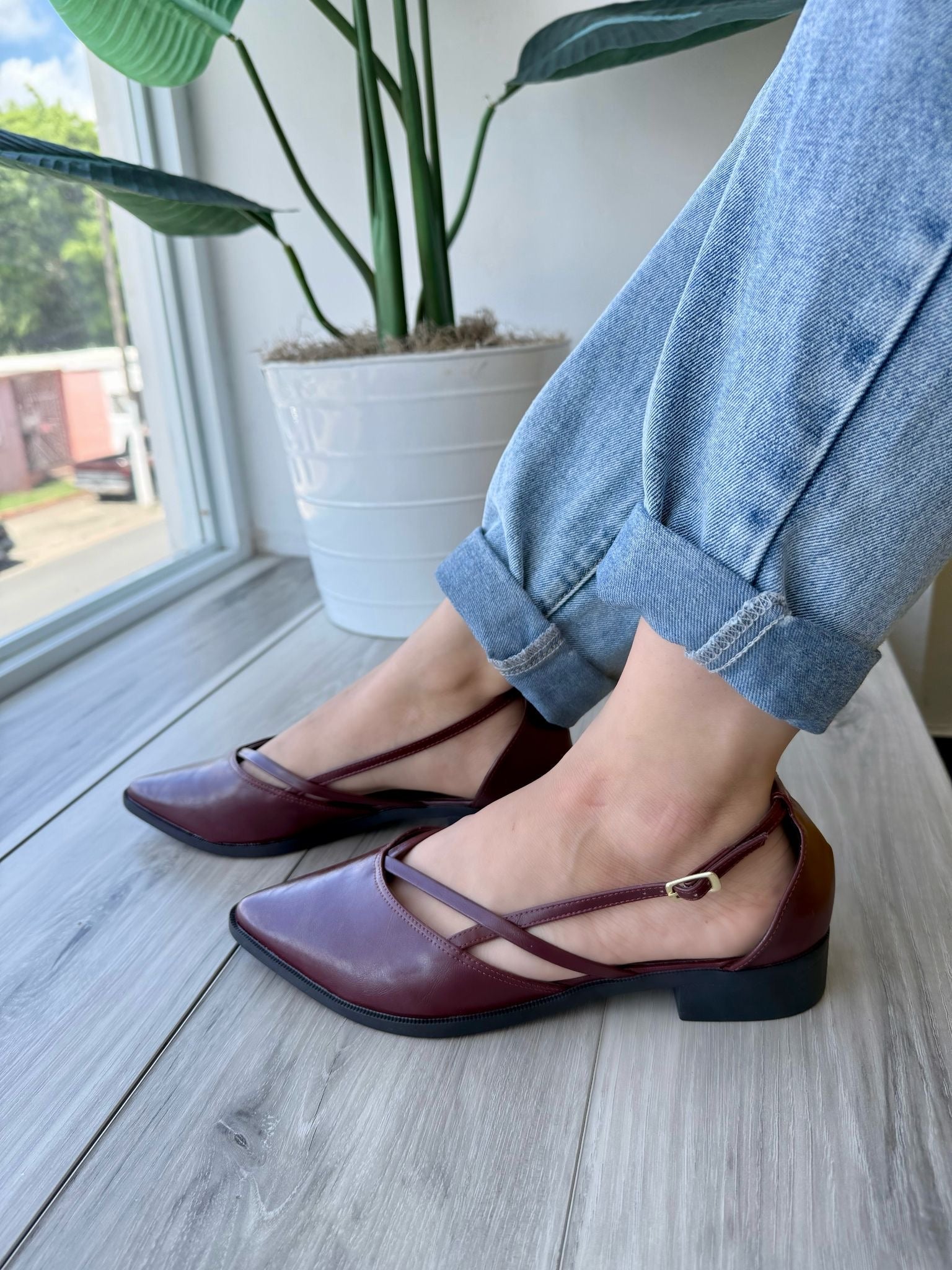 Nalva wine 8,9 - Stela The Shoetique