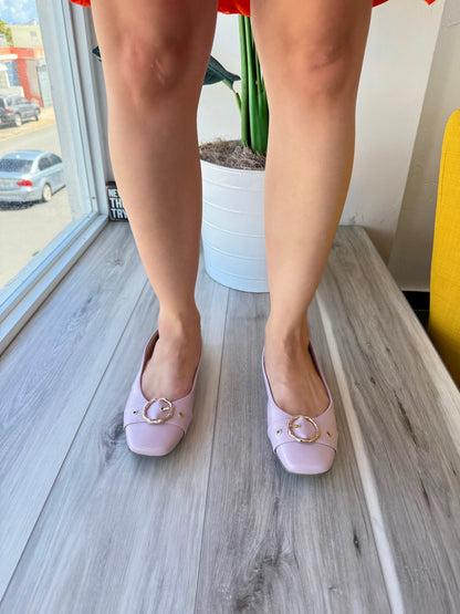Antonella lila ballerina - Stela The Shoetique