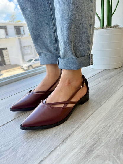 Nalva wine 8,9 - Stela The Shoetique