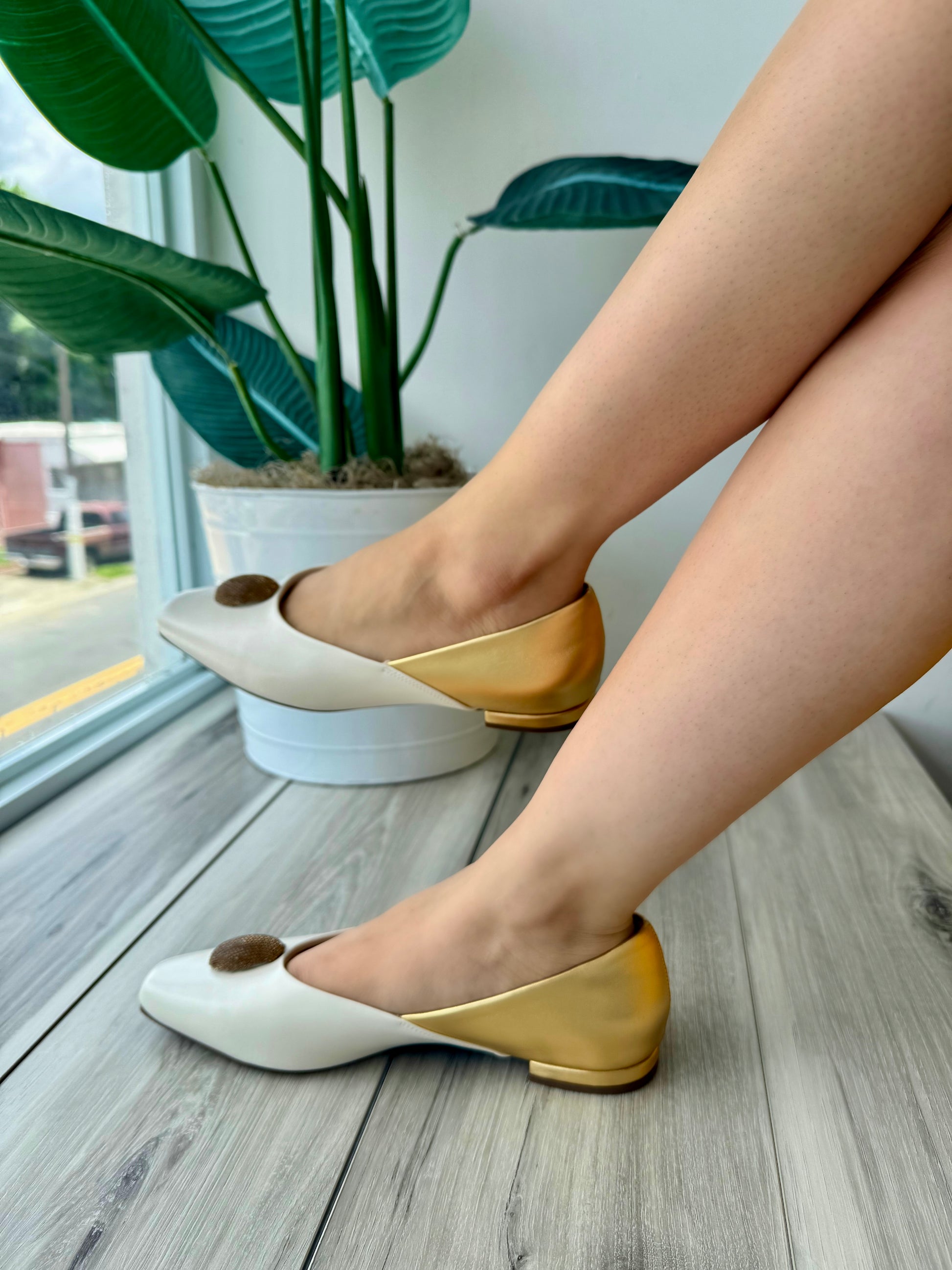 Pandora white gold 8,9 - Stela The Shoetique