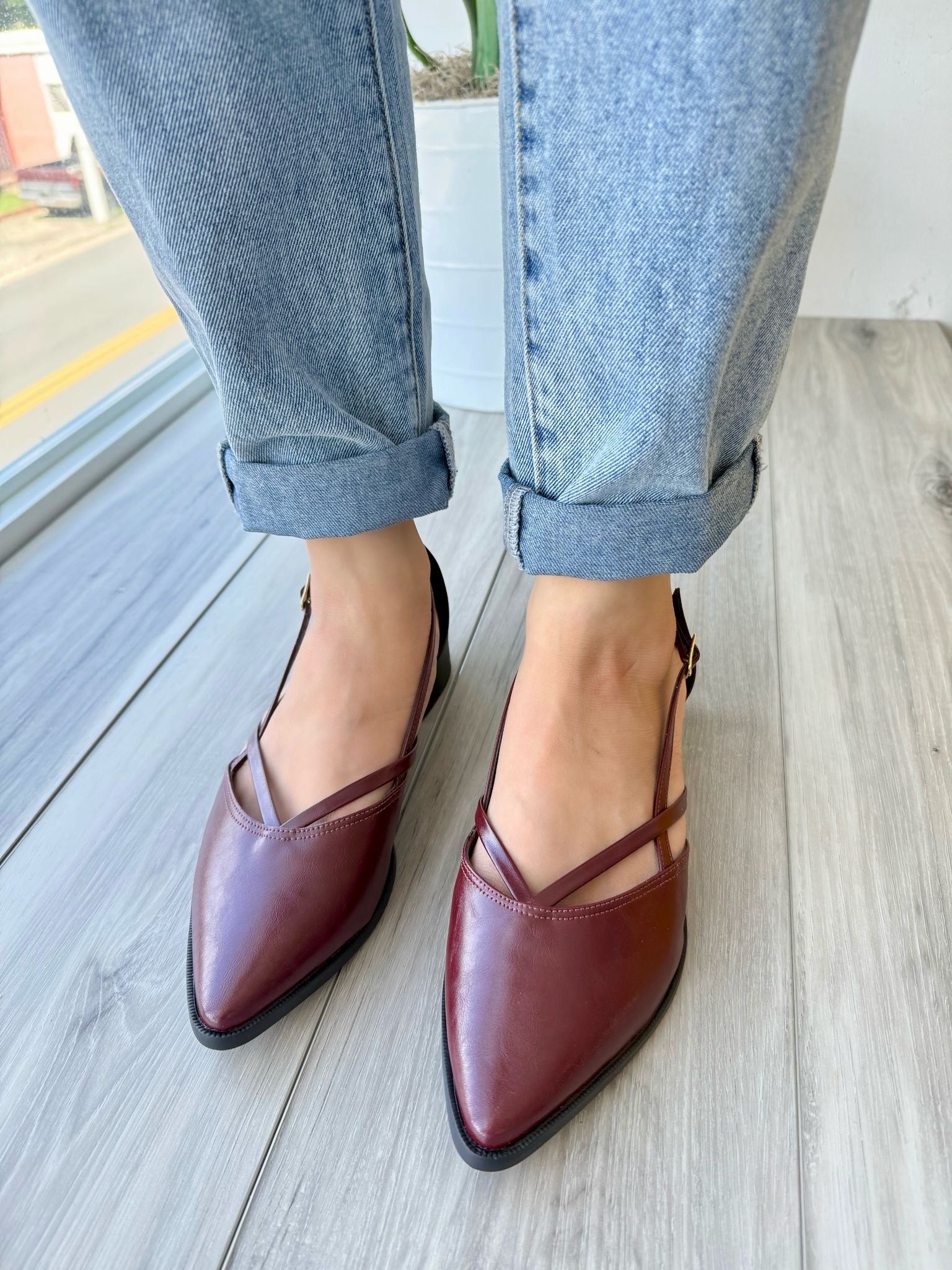 Nalva wine 8,9 - Stela The Shoetique