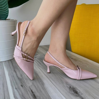 Sandy pink heel - Stela The Shoetique