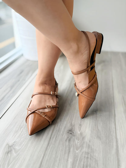 Iris camel - Stela The Shoetique