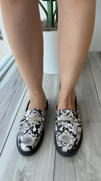 Apollo black white - Stela The Shoetique