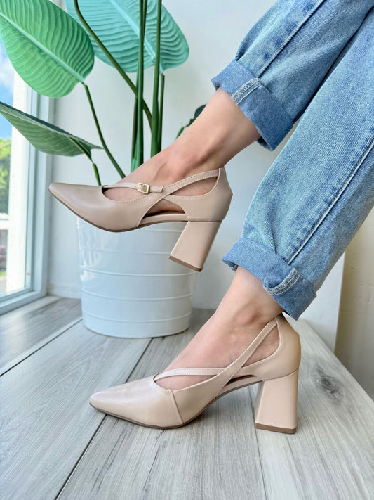 Alberta beige - Stela The Shoetique