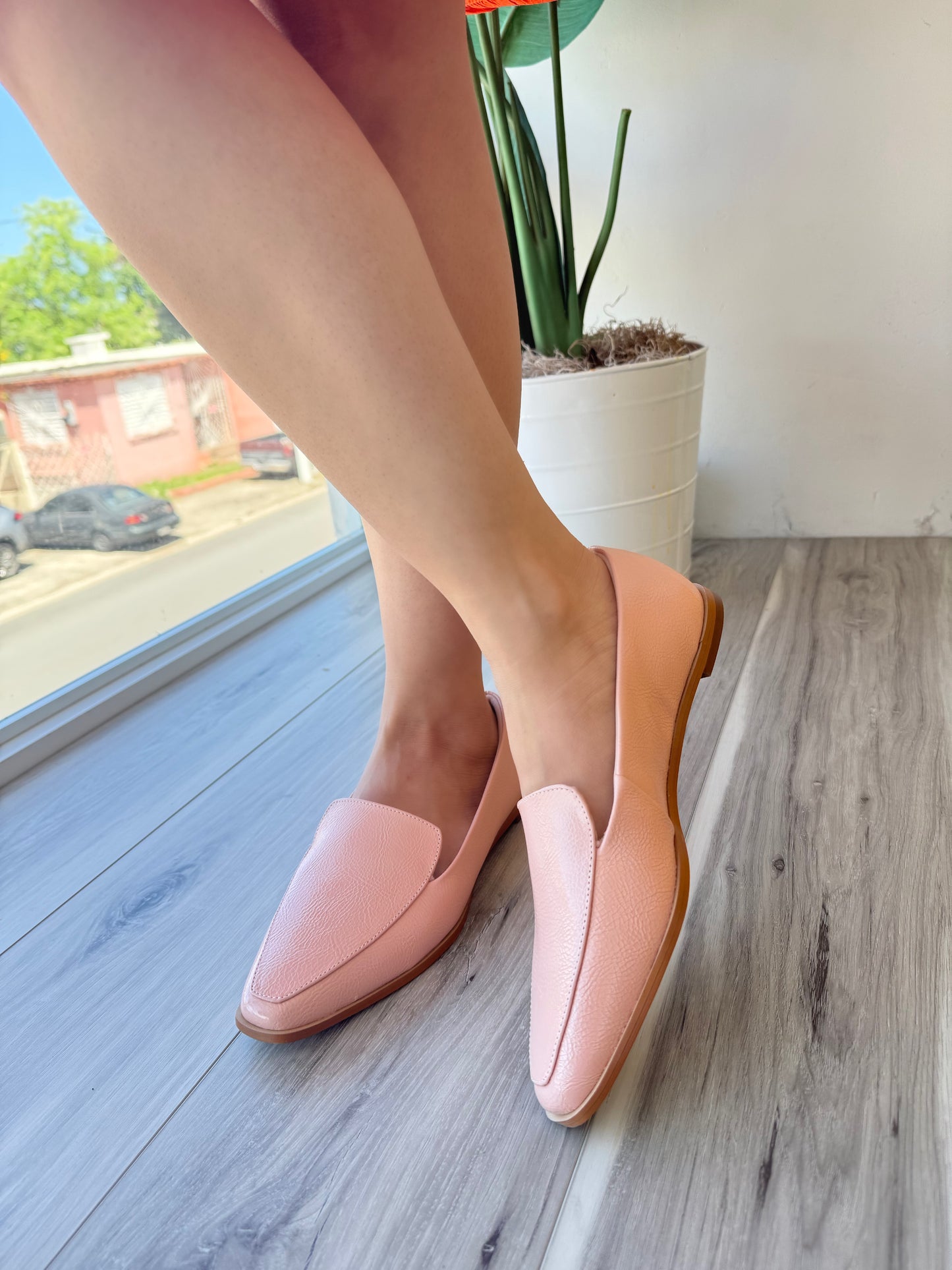 Maggy pink loafer - Stela The Shoetique