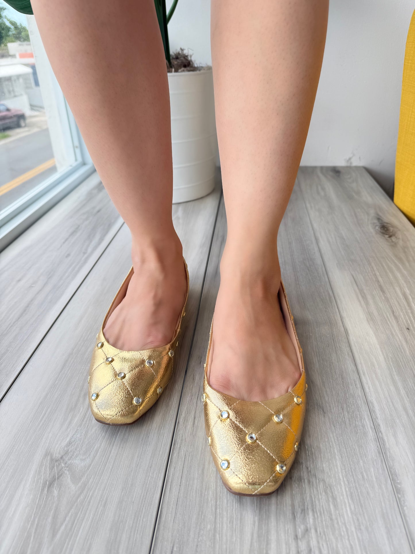 Dallas gold - Stela The Shoetique