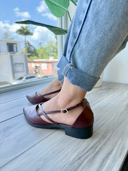 Nalva wine 8,9 - Stela The Shoetique