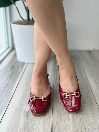 Jasmine red - Stela The Shoetique