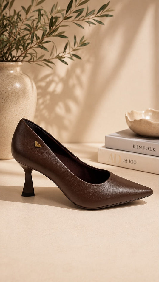 Leyla cinnamon heel