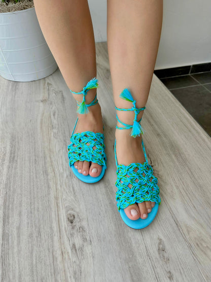 Rome 2721 Blue- 5,6,7 - Stela The Shoetique