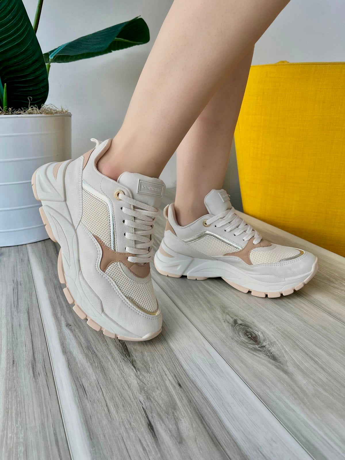 Abbie beige 4,5 - Stela The Shoetique