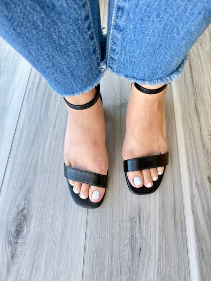 Susan black heel - Stela The Shoetique