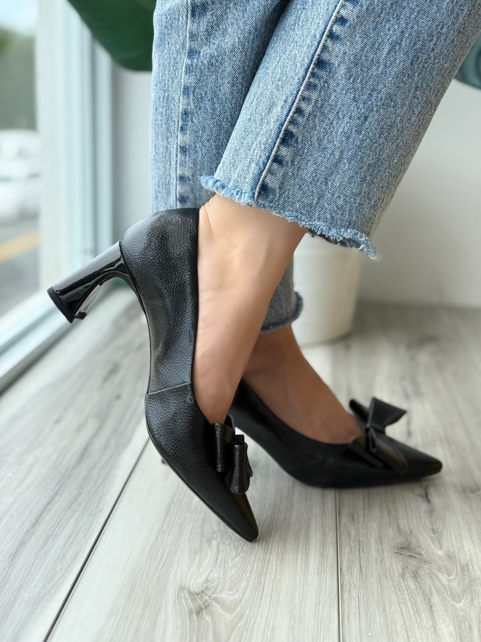 Bobby bow heel 7,8 - Stela The Shoetique