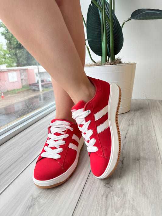 Iker red - Stela The Shoetique