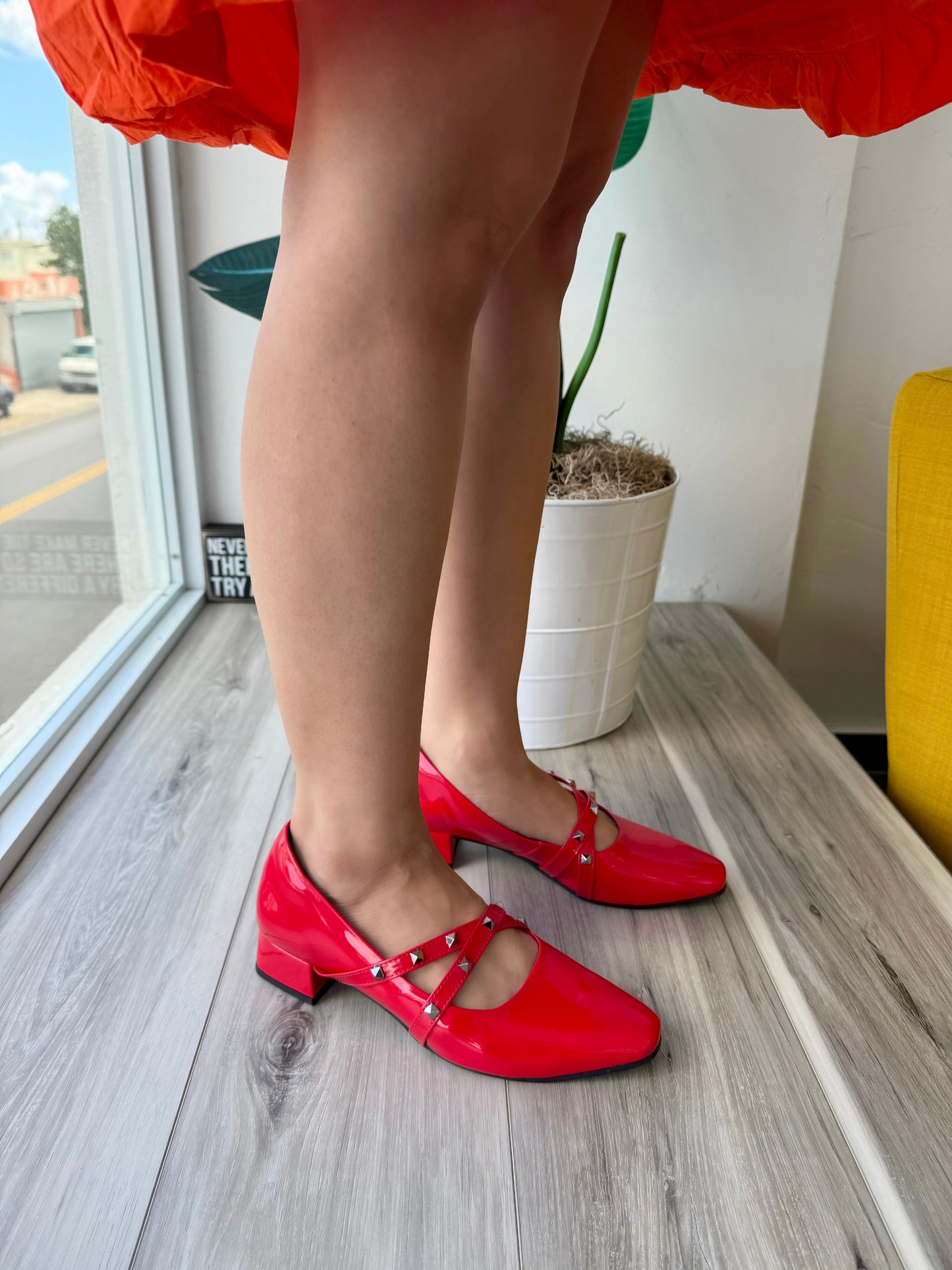 Sasha red - Stela The Shoetique