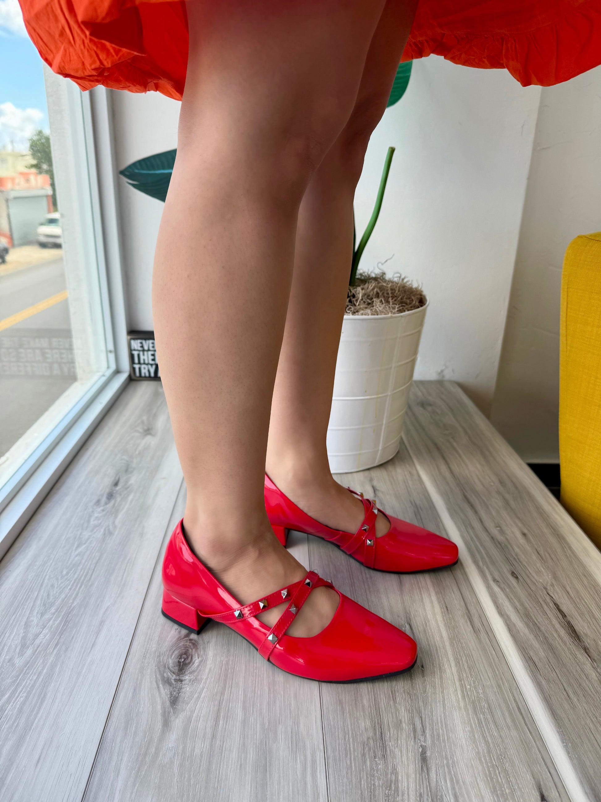 Sasha red - Stela The Shoetique