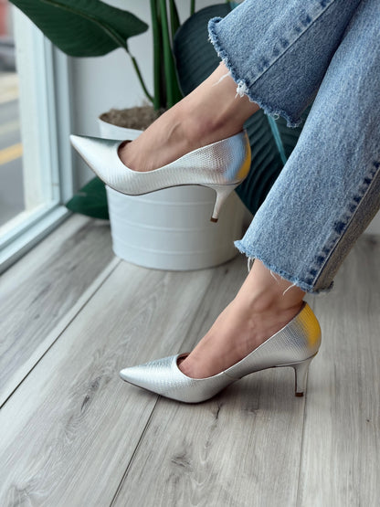 Pauli silver - Stela The Shoetique