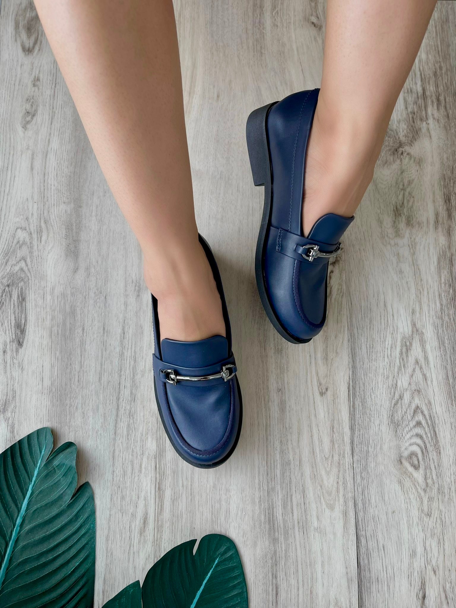 Frenchie navy loafer 7 - Stela The Shoetique